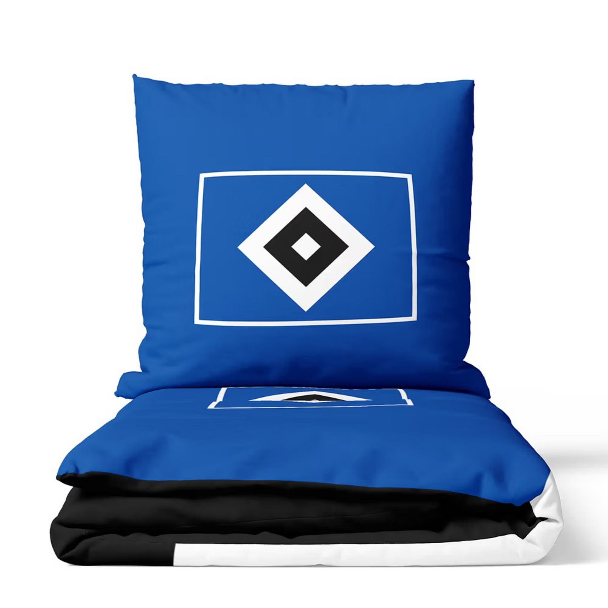 HSV Bettwäsche Blockstreifen