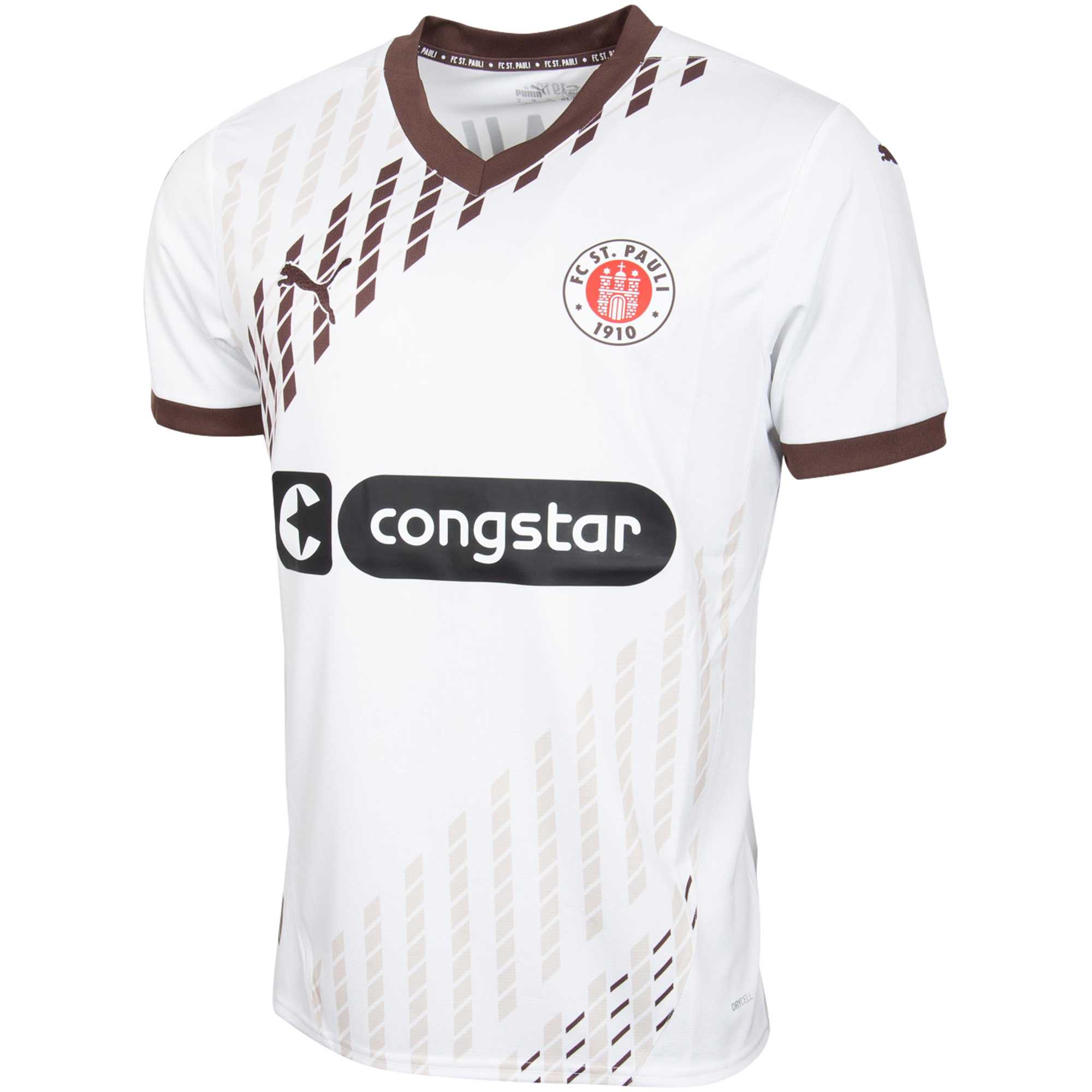 FC St. Pauli - PUMA Trikot Auswärts 2024/25 - weiß