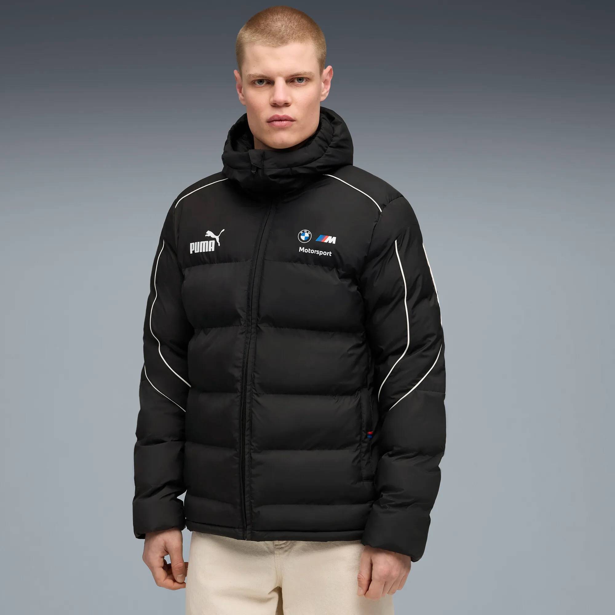 BMW M Motorsport Puma T7 Steppjacke - schwarz BMW M Motorsport Puma T7 Steppjacke - schwarz