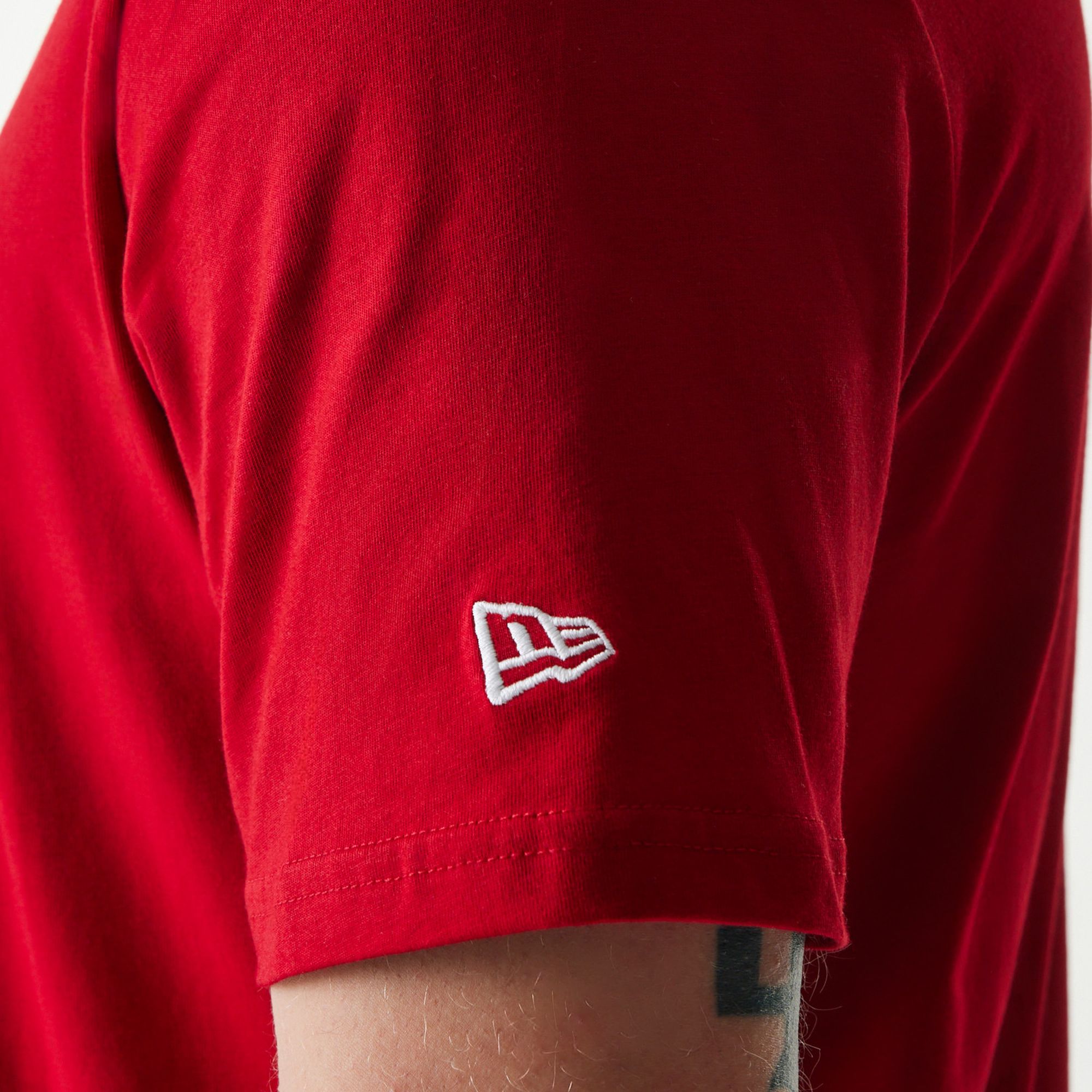 New York Yankees T-Shirt NY Logo groß - rot