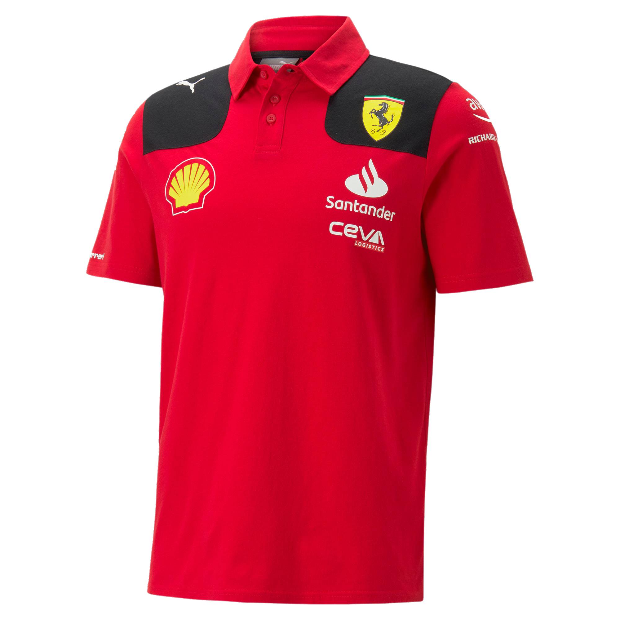Scuderia Ferrari Team Polo 2023 - rot