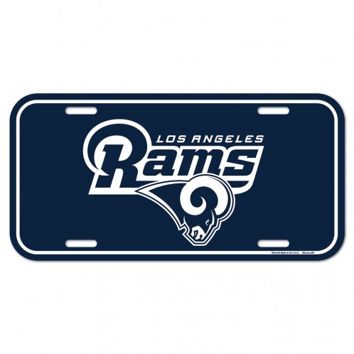 Los Angeles Rams Nummernschild