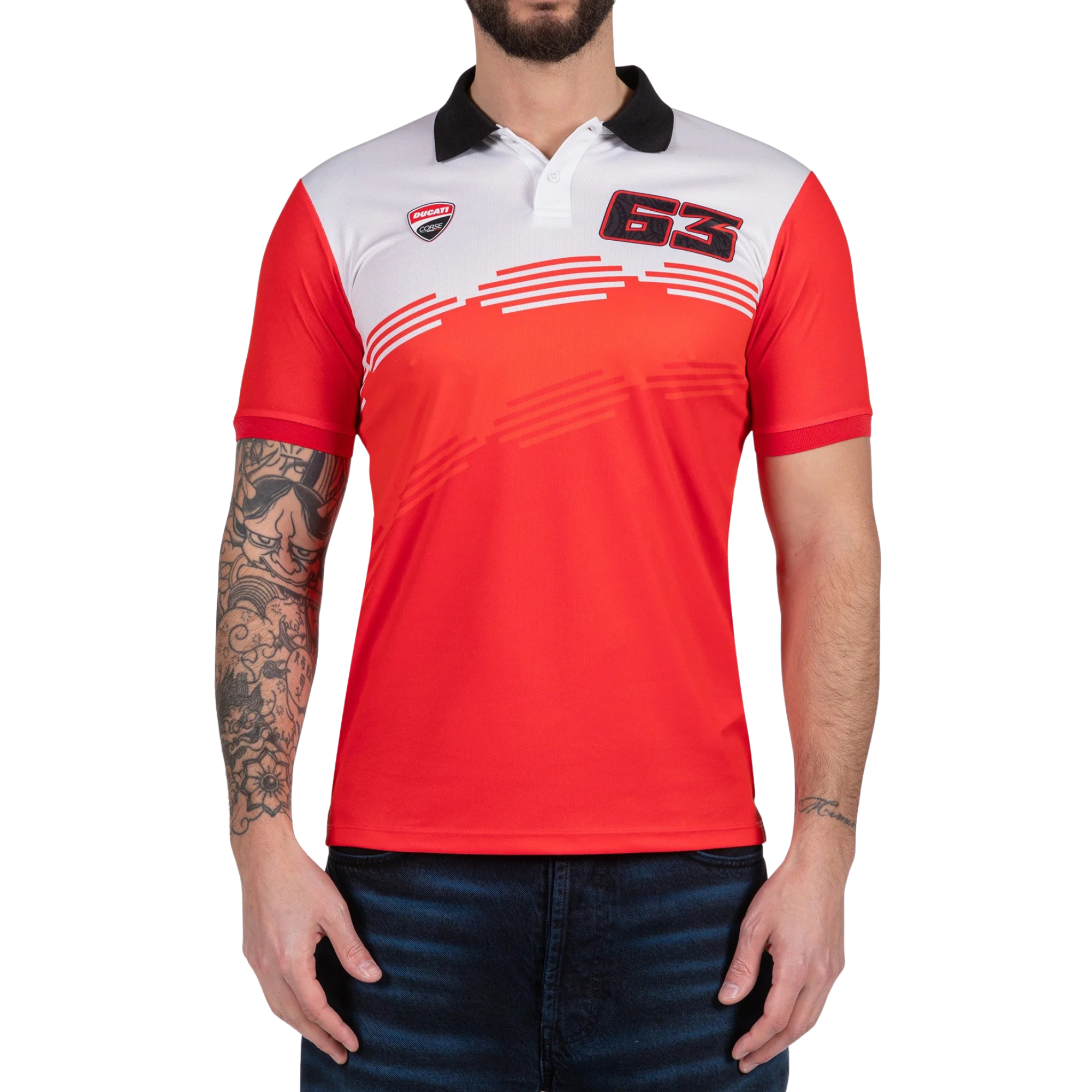 Ducati Corse Poloshirt 63 Bagnaia