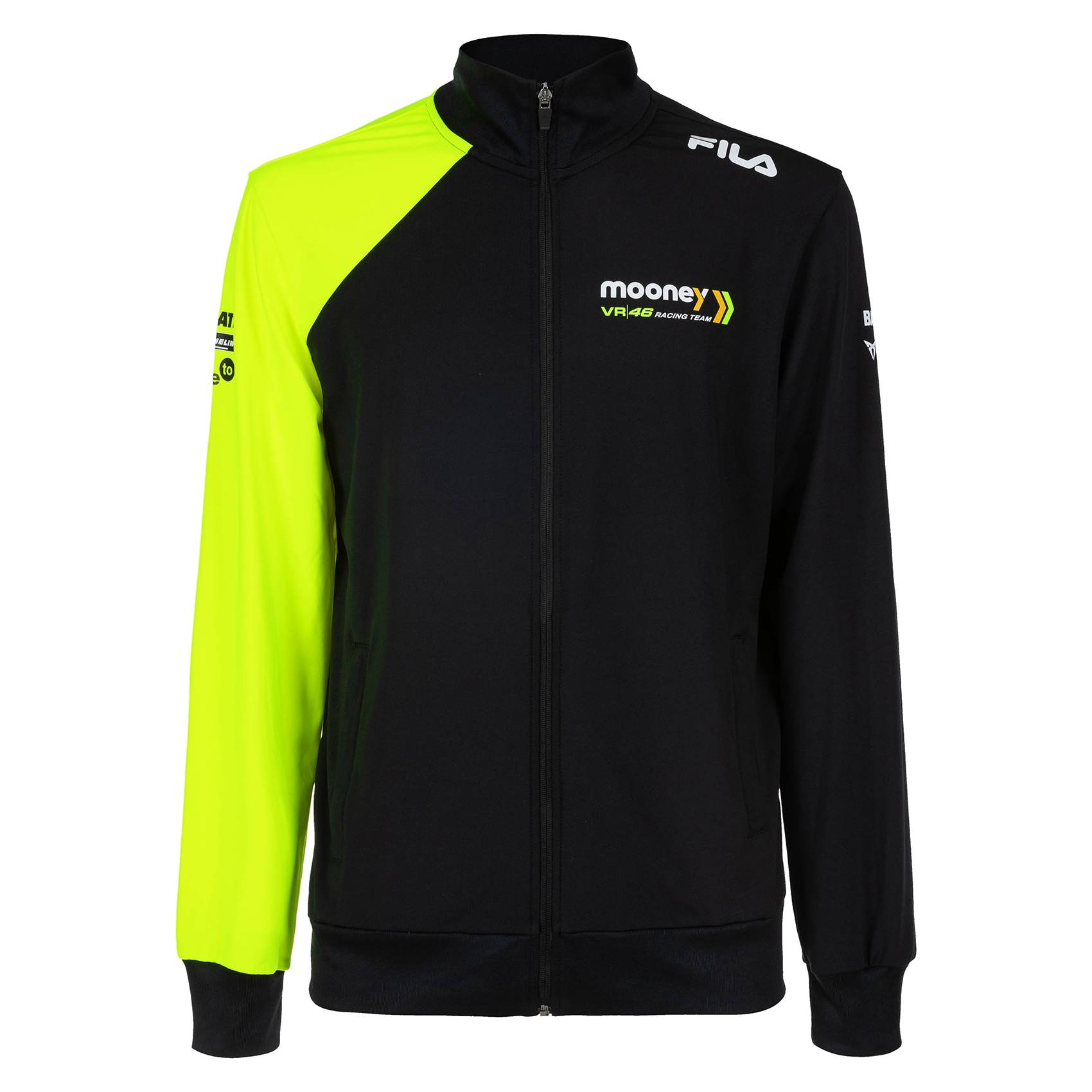 Mooney VR46 Racing Sweatjacke "Team" - schwarz