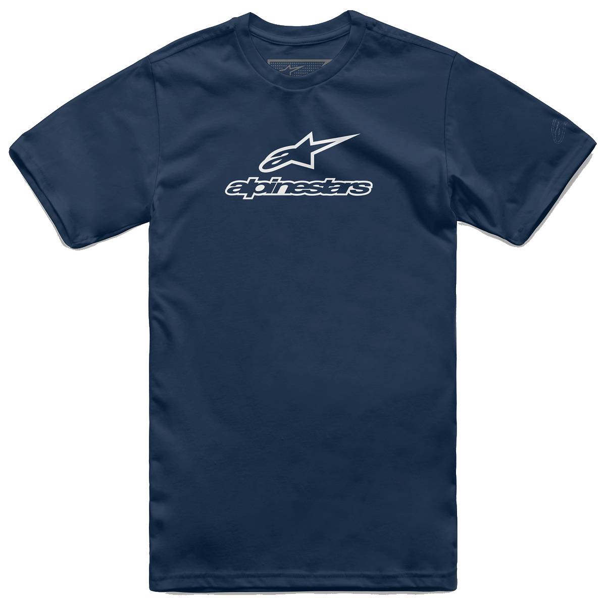 Alpinestars T-Shirt "Wordmark Combo navy-weiß" - blau