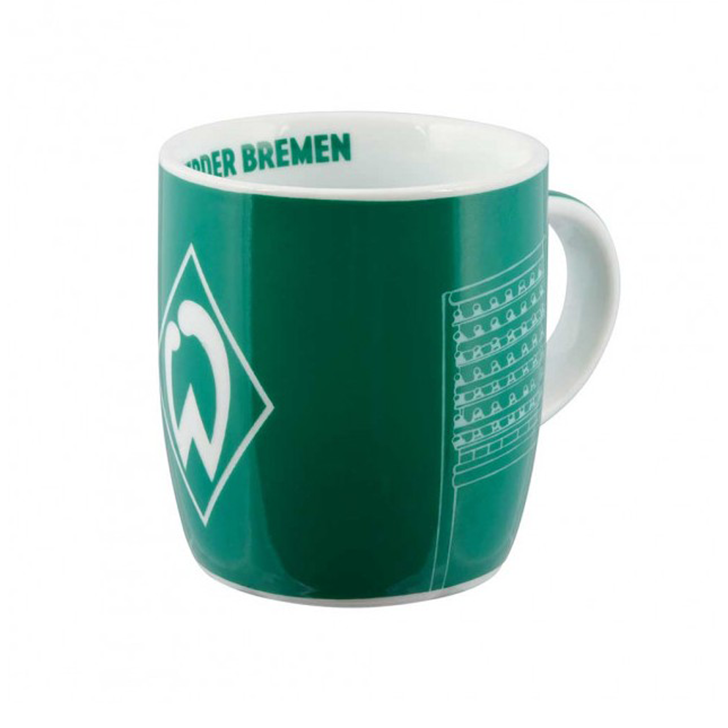 SV Werder Bremen - Becher Raute Flutlicht - grün