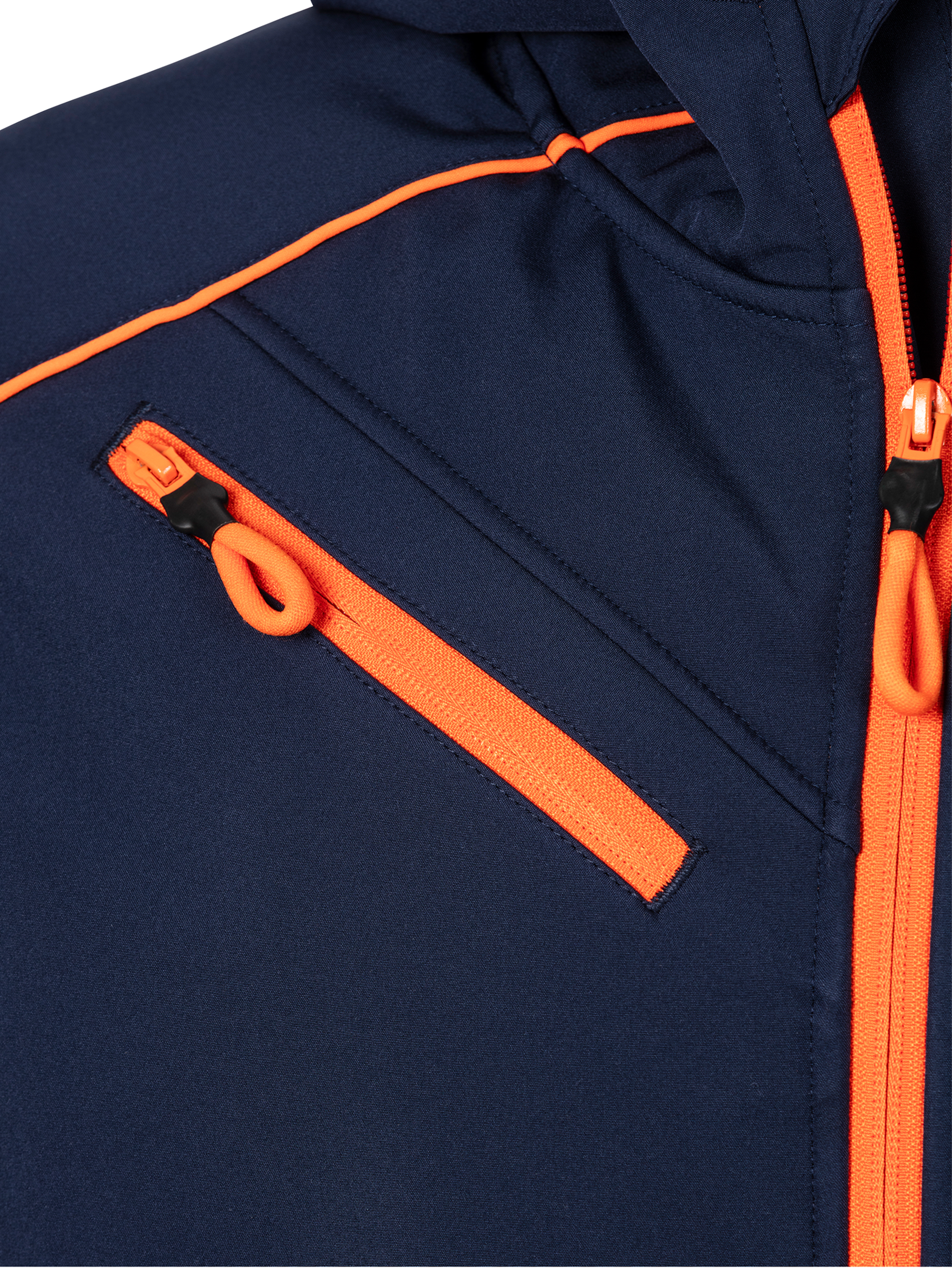 KTM Grid Softshelljacke - blau/orange