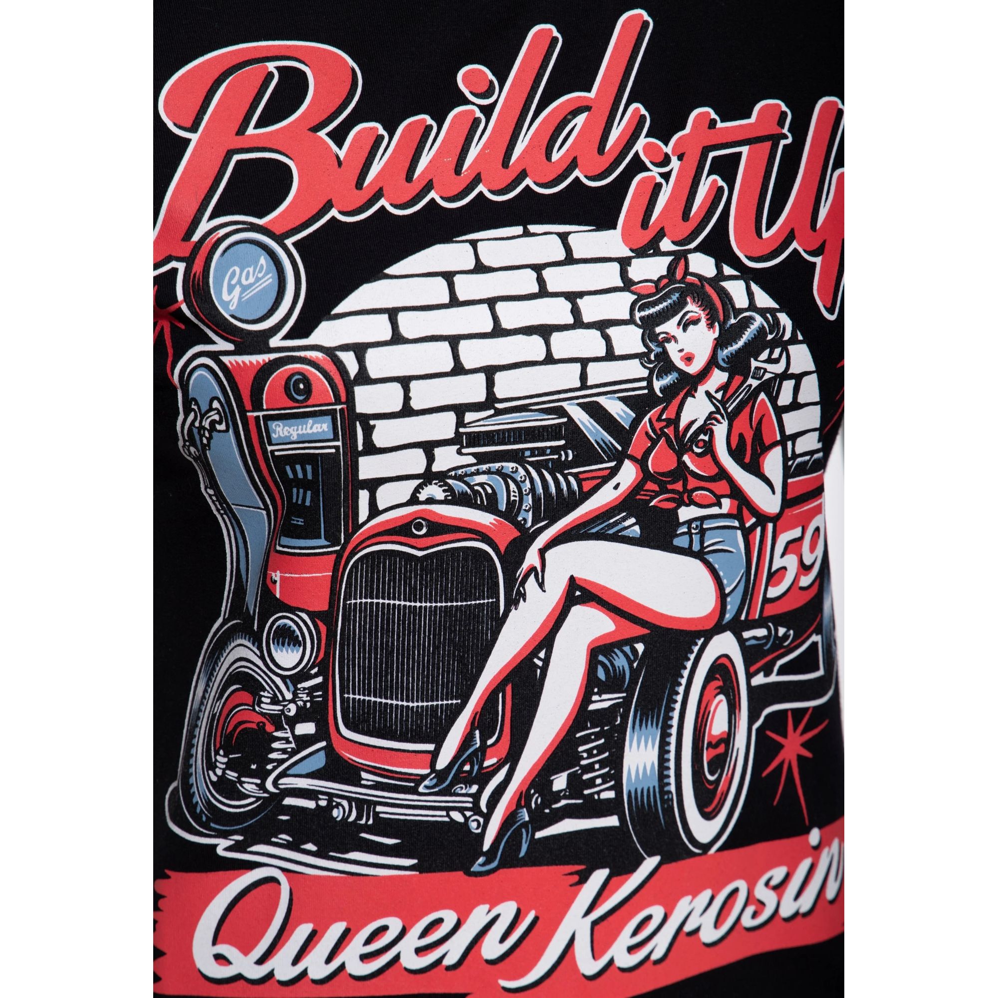 Queen Kerosin - T-Shirt "Build it up"
