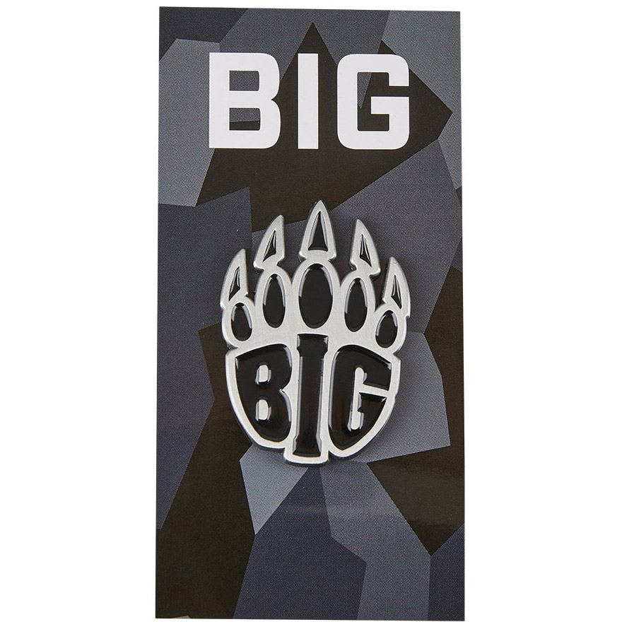 BIG Pin "Logo" - schwarz