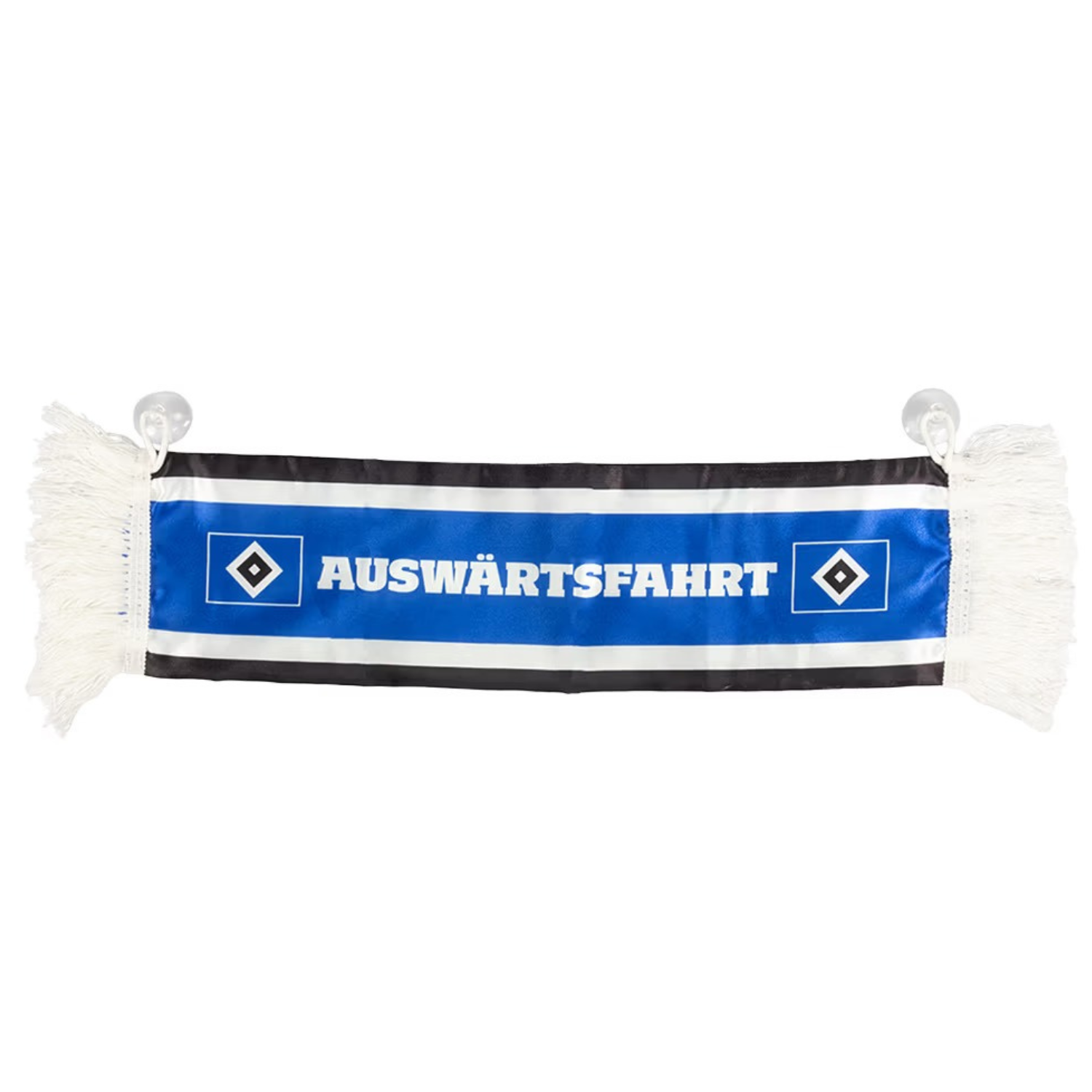 HSV Autoschal "Hamburger SV" mit Saugnäpfen - blau