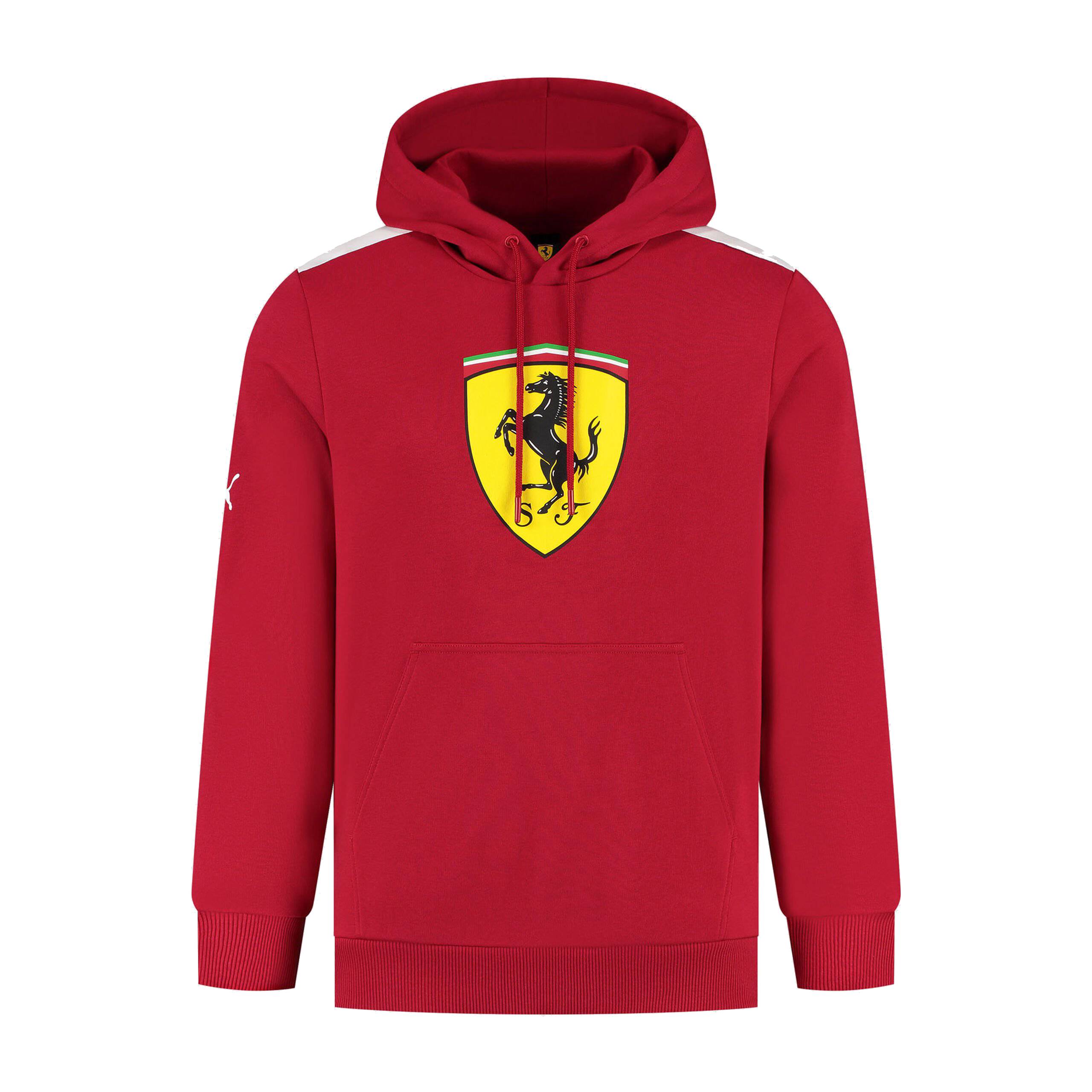 Scuderia Ferrari Puma Kapuzenpullover "Logo" - rot