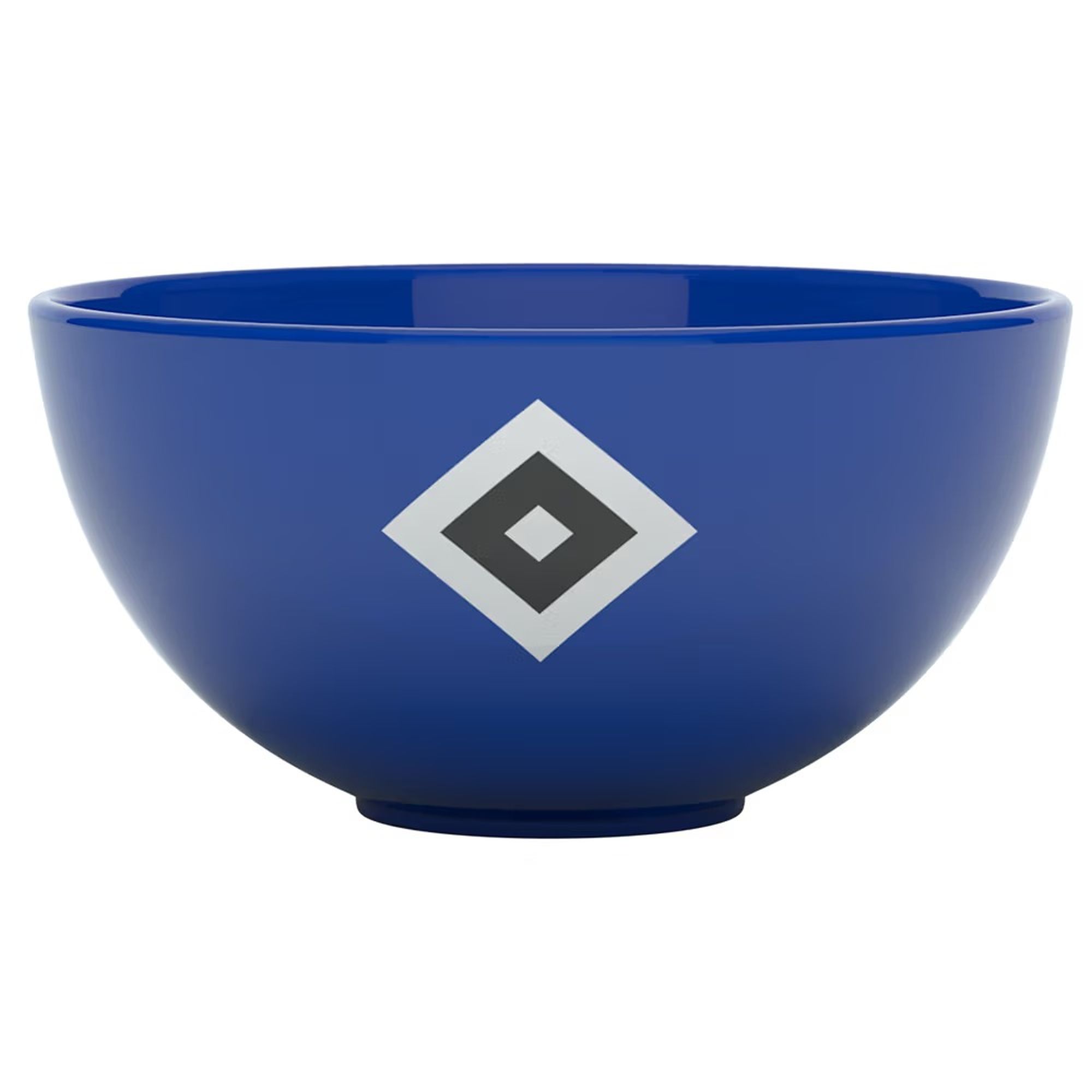 HSV Müslischale Raute blau
