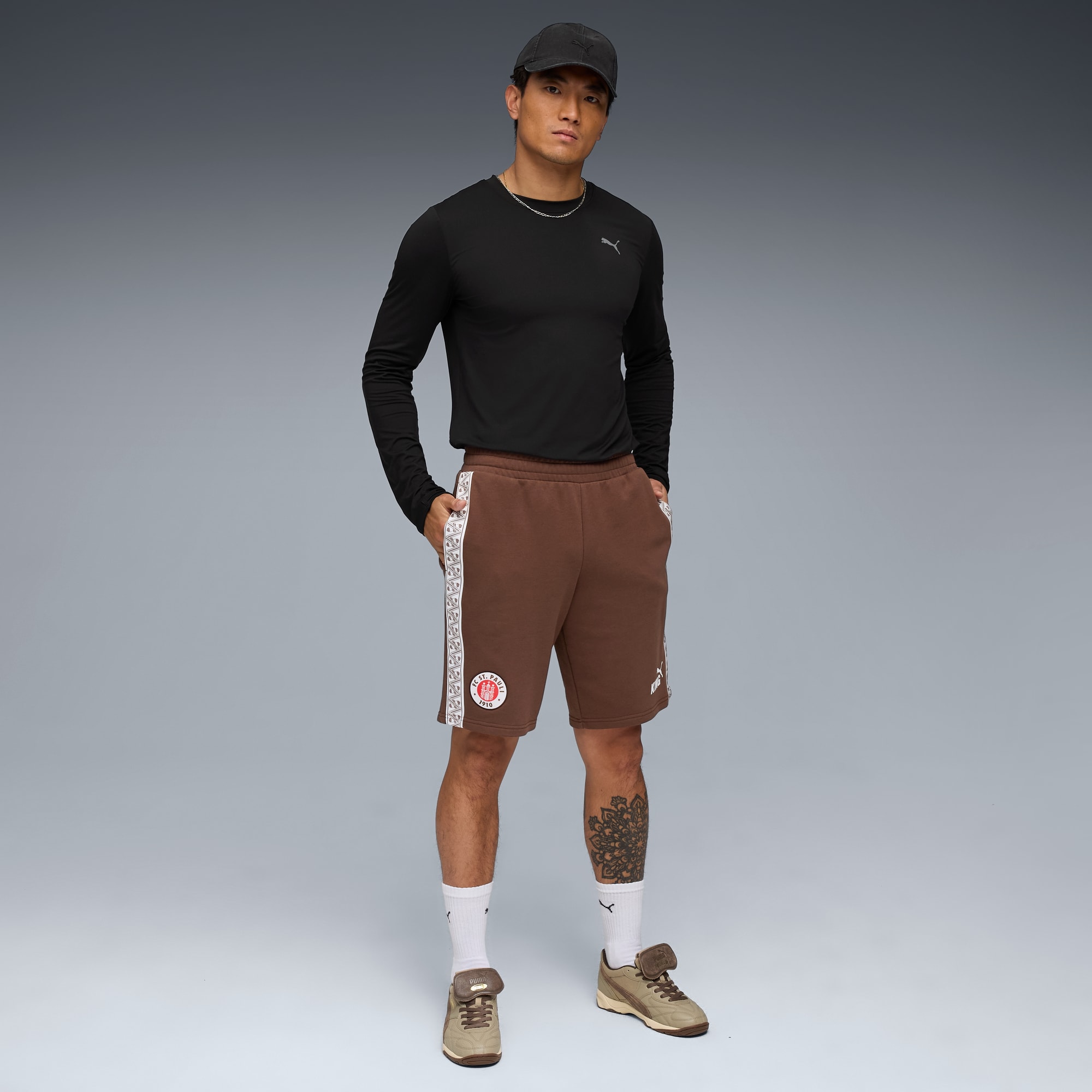 FC St. Pauli - PUMA Sweat-Shorts King 2025/26 - braun