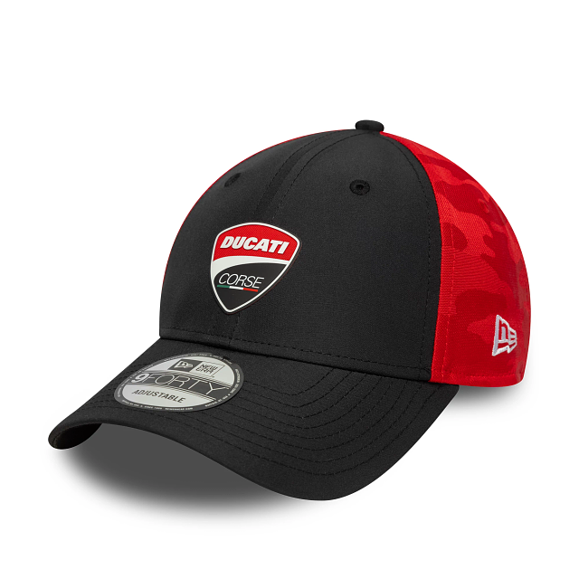 Ducati Corse New Era Cap 9FORTY "Logo" - schwarz