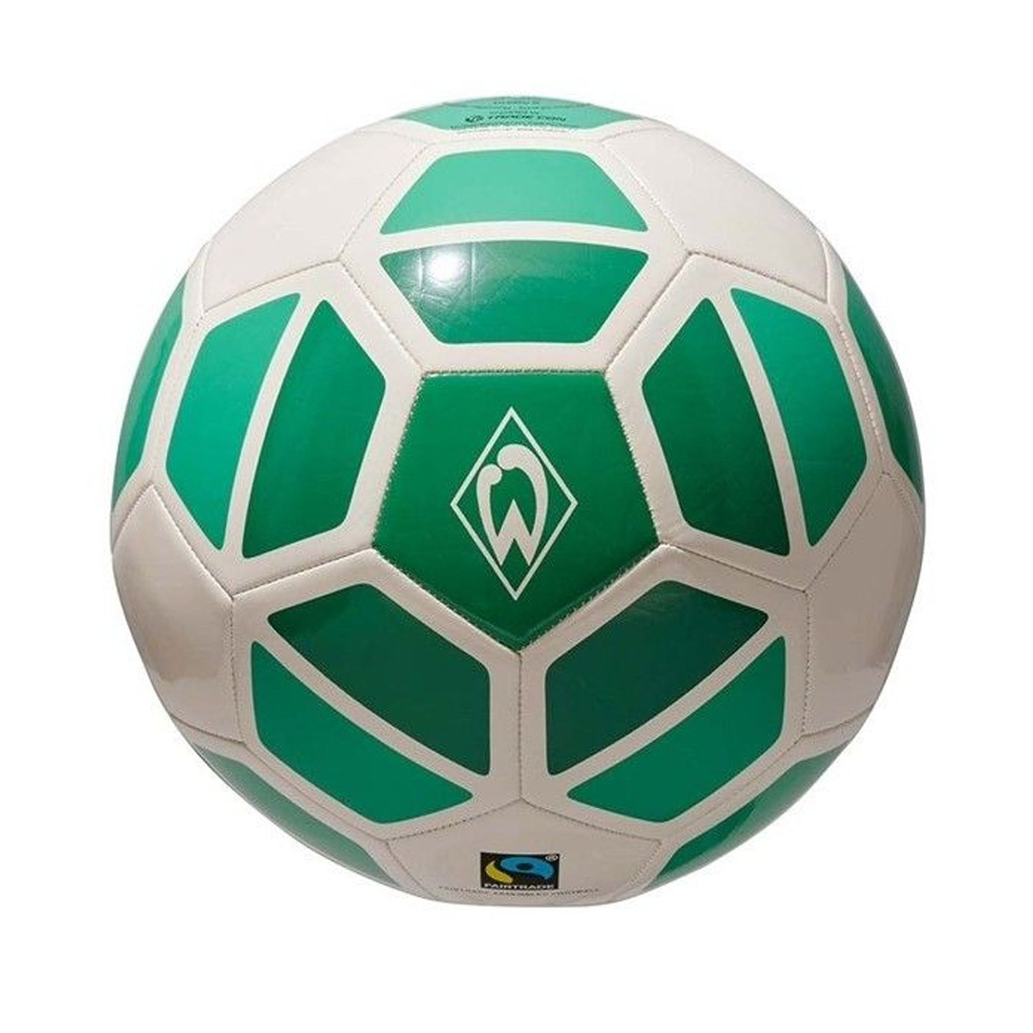 SV Werder Bremen - Ball Raute fairtrade Gr. 5 - grün