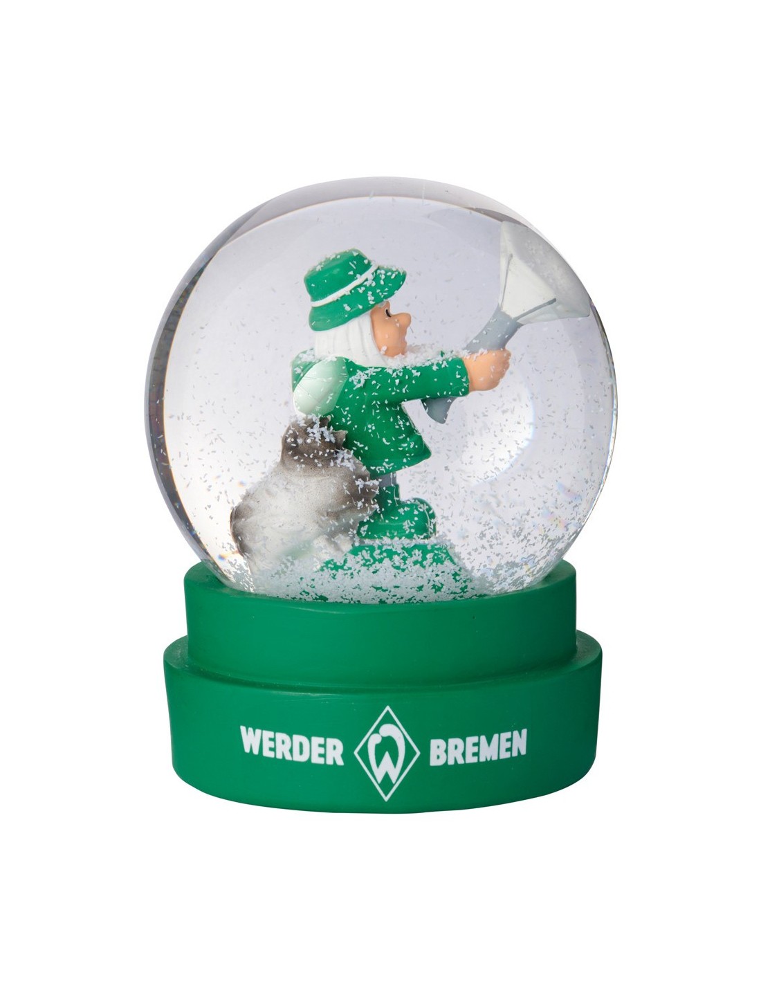 SV Werder Bremen - Schneekugel Deich - grün