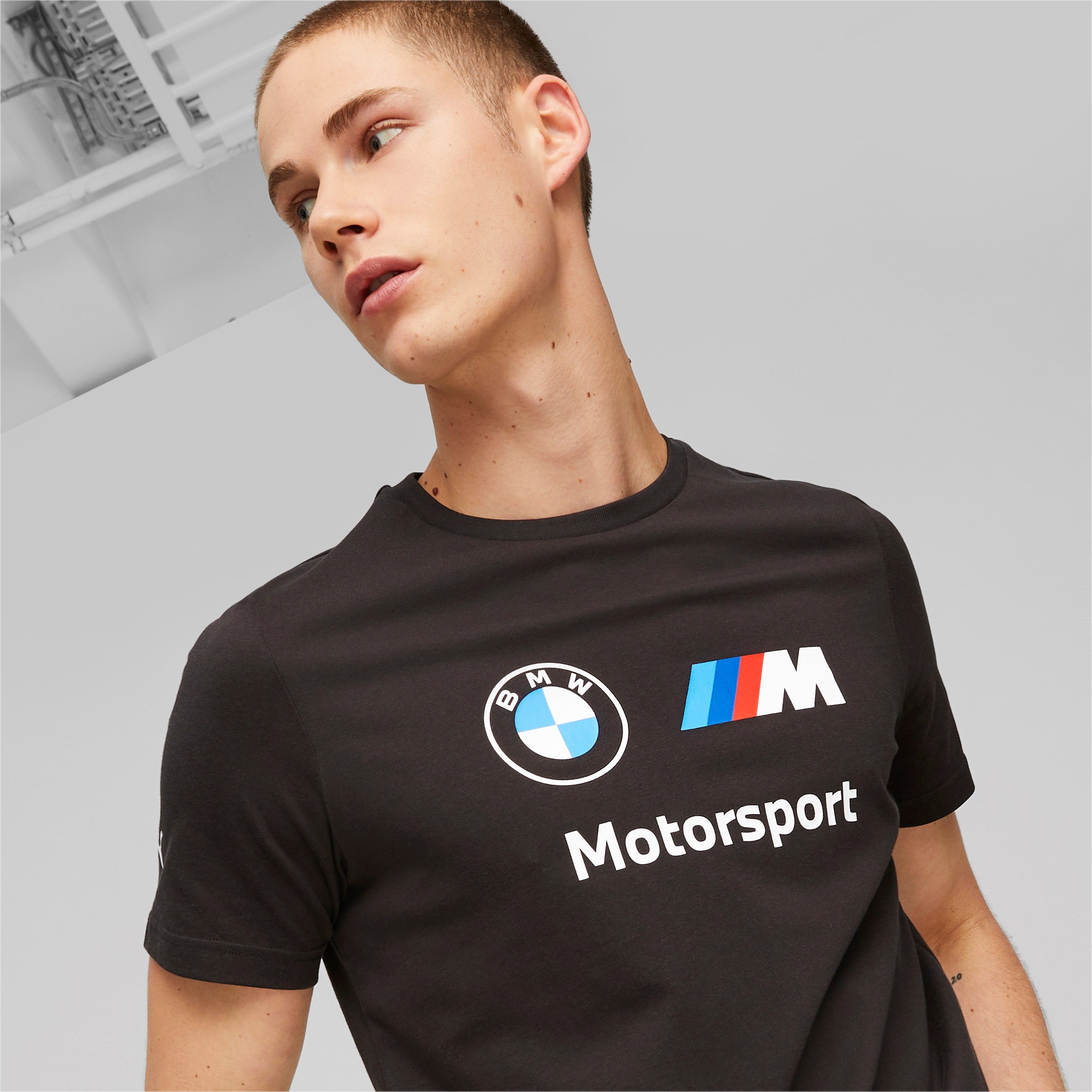 BMW Motorsport Puma T-Shirt "M Motorsport" - schwarz