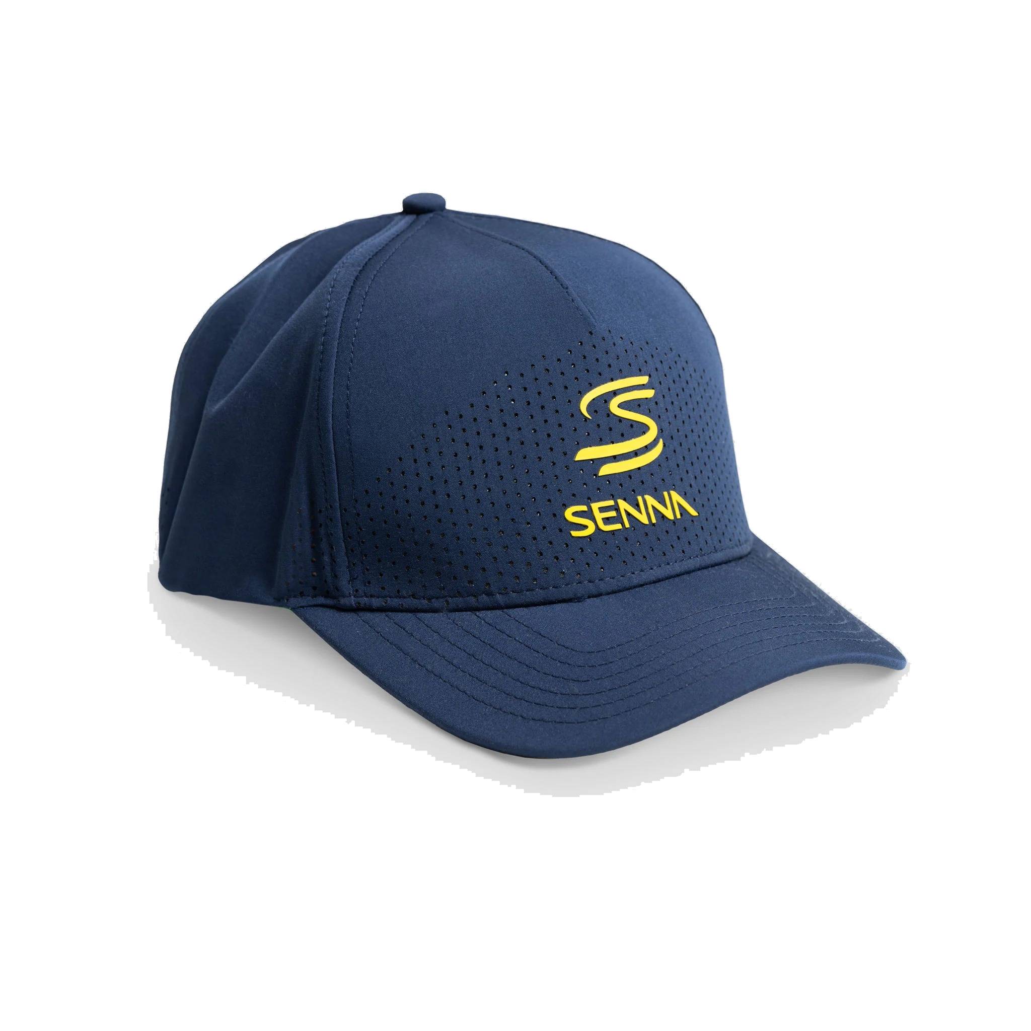 Ayrton Senna Cap "Doppel S" - blau