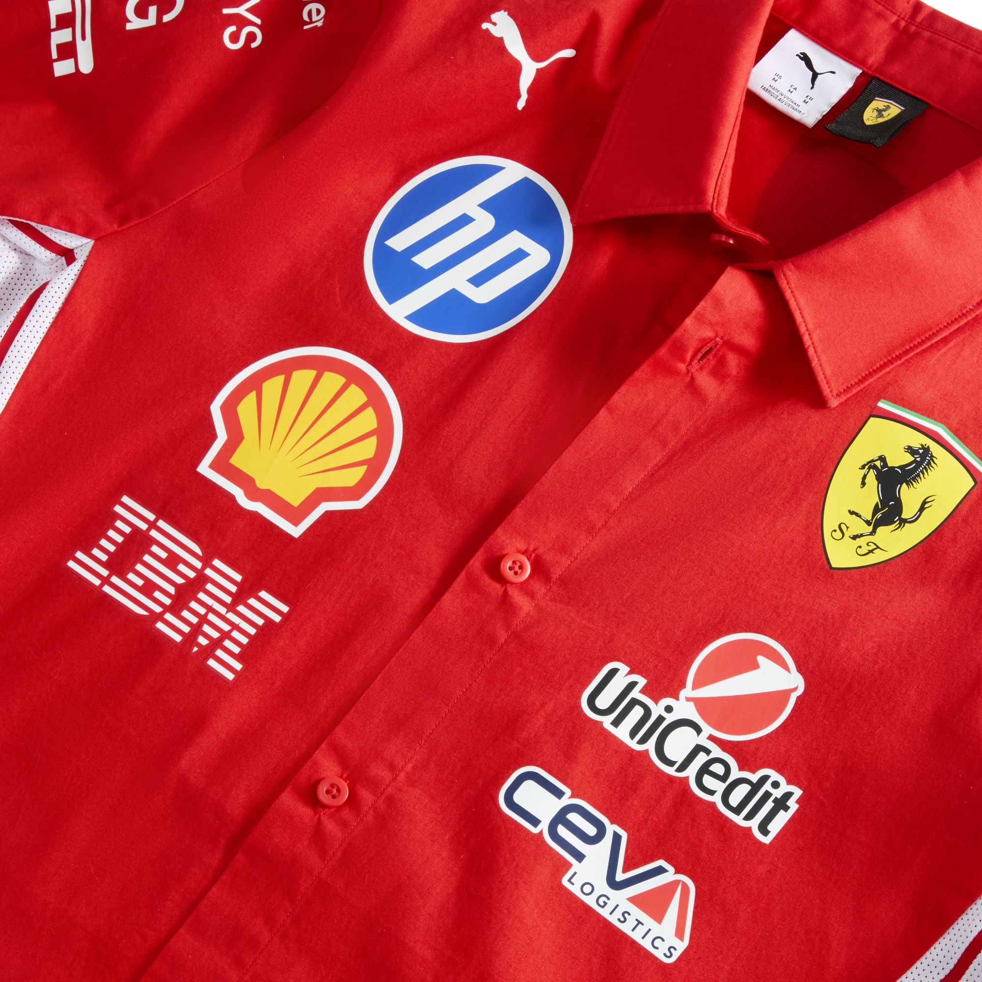 Scuderia Ferrari Team Kurzarmhemd Puma 2026