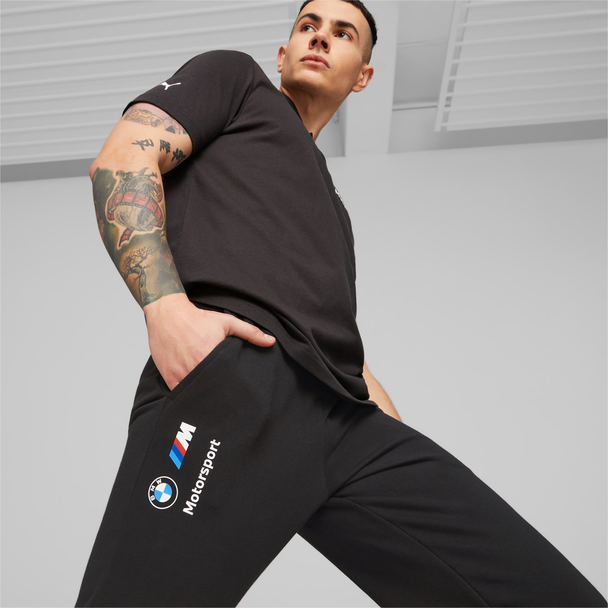 BMW Motorsport Puma Trainingshose "M Motorsport" - schwarz