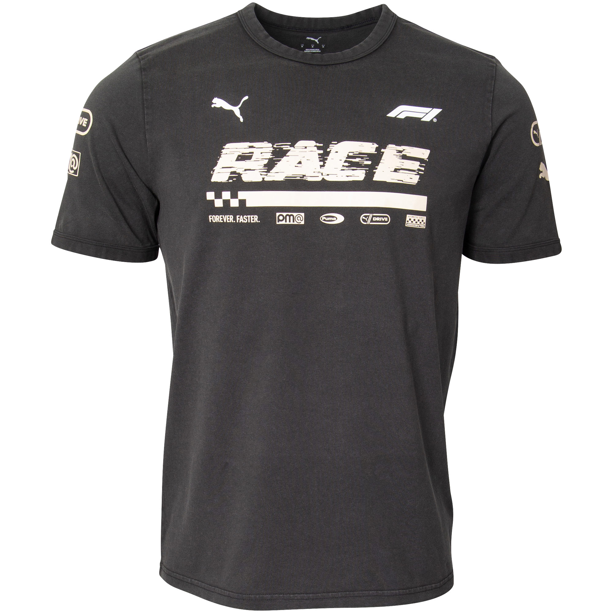 Formel 1 Collection Puma jubiläums T-Shirt "75 Years" - grau