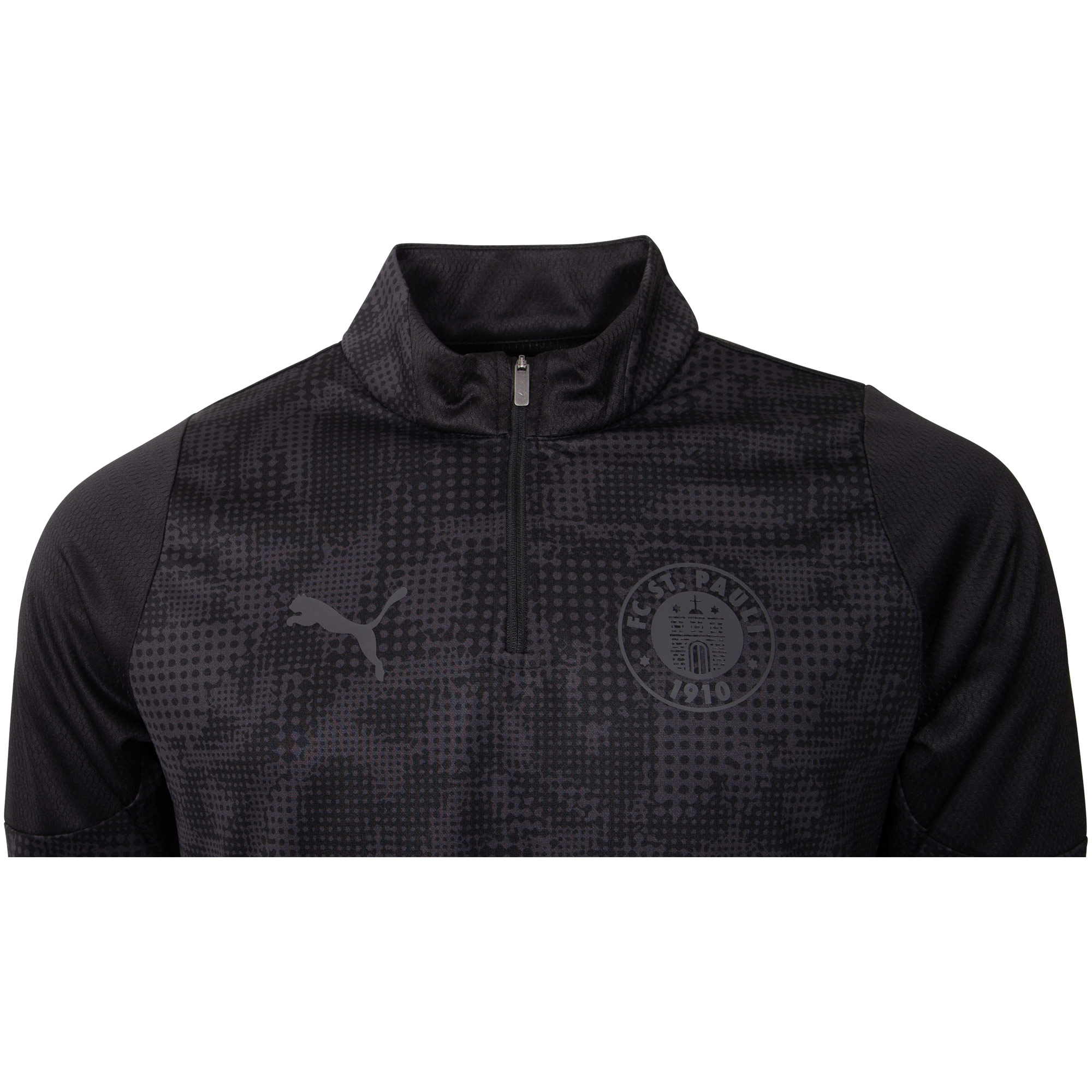 FC St. Pauli - PUMA Trainings Troyer 2025/26 - schwarz/grau
